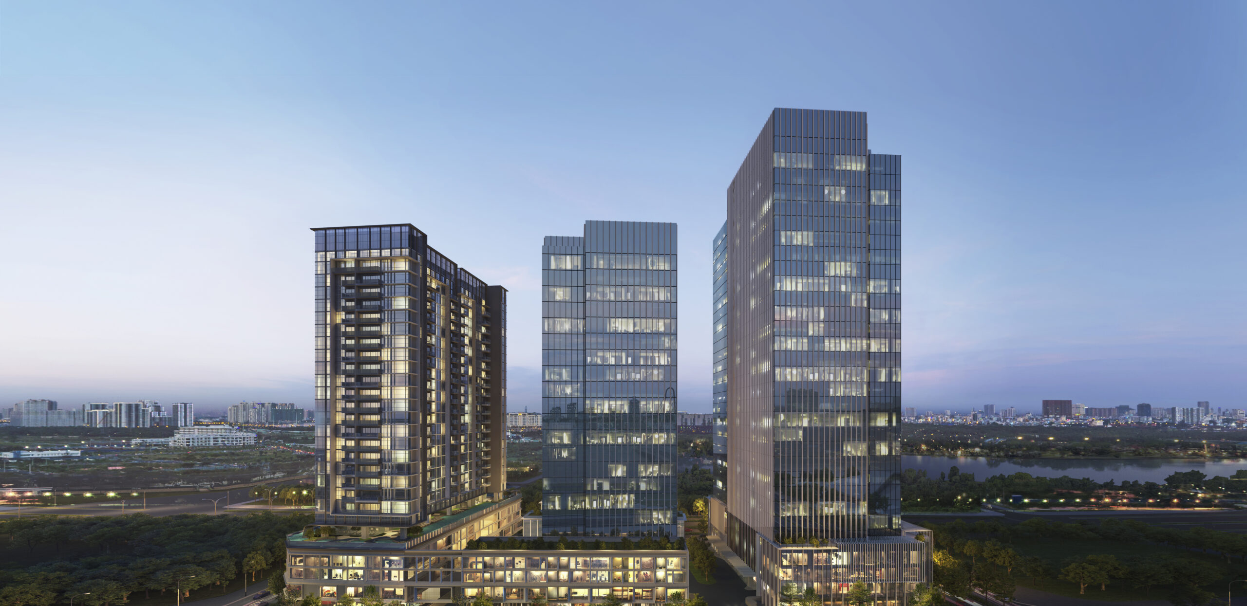 Phối cảnh Metropole Thủ Thiêm